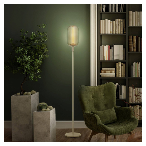 LEDVANCE stojacia lampa Decor Stick E27, výška 146 cm, béžová