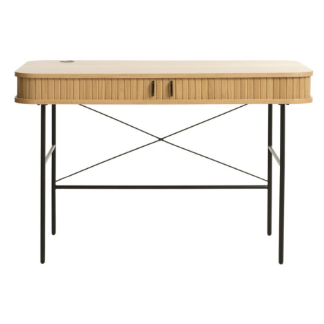 Pracovný stôl v dekore duba 60x120 cm Nola – Unique Furniture