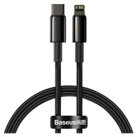 Nabíjací a dátový kábel USB Type-C, Lightning, 100 cm, 20 W, s ochranou proti zlomeniu, rýchle n