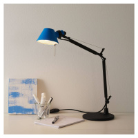 Artemide Tolomeo Micro Bicolour stolík čierna/modrá