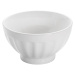 Biela porcelánová miska Maxwell & Williams Basic Ribbed, ø 15,5 cm