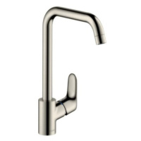 Drezová batéria Hansgrohe Focus s otočným ramienkom vzhled nerezu 31821800