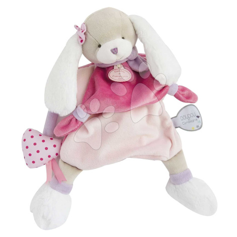 Plyšový psík na bábkové divadlo Dog Toopi Girl Hand Puppet Doudou et Compagnie ružový 28 cm od 0