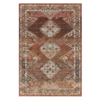 Červeno-hnedý koberec 170x120 cm Zola - Asiatic Carpets