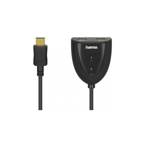 Hama 205161 HDMI prepínač 2x1, mechanický