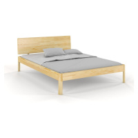 Dvojlôžková posteľ z borovicového dreva 140x200 cm v prírodnej farbe Ammer - Skandica