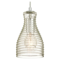 Westinghouse závesná lampa 6329240, vlnité sklo