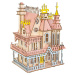 Dřevěné 3D puzzle Velkolepá vila vícebarevné