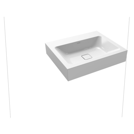 Umývadlo Kaldewei Cono 3089 60x50 cm alpská biela bez otvoru pre batériu, bez prepadu 9025060030