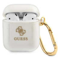 Obal Guess GUA2UCG4GT AirPods cover Transparent Glitter Collection (GUA2UCG4GT)
