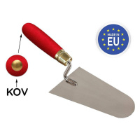 Lyžica Strend Pro Premium, s drev. rúčkou a kovovým ukončením, murárska, okrúhla, 180 mm, 1 mm, 