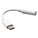 Akasa redukcia USB-C - 3.5mm Jack, 10cm, biela