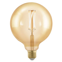 LED žiarovka E27 G125 4W 1 700 K filament zlatá