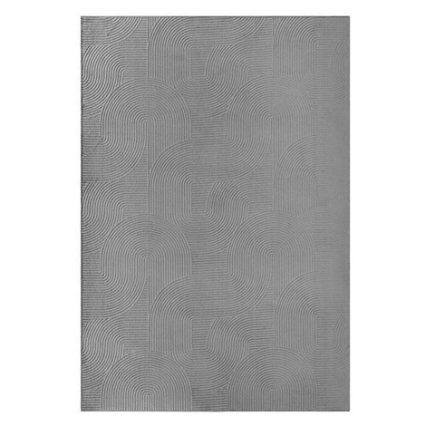Novel PLOCHO TKANÝ KOBEREC, 120/170 cm, sivá