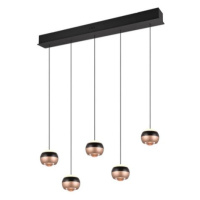 Trio ORBIT led závesné osvetlenie čierna kov 344410532 TR344410532