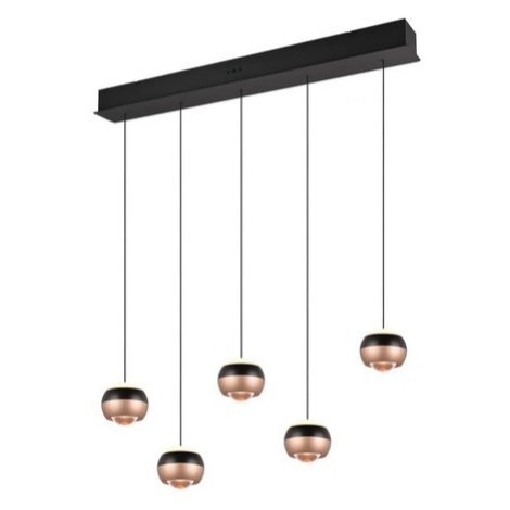 Trio ORBIT led závesné osvetlenie čierna kov 344410532 TR344410532