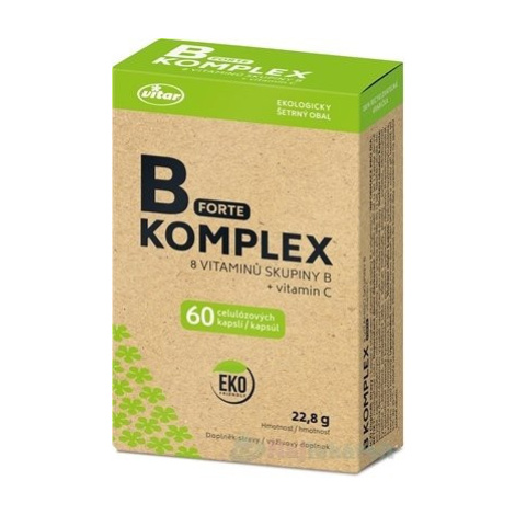 Vitar B komplex EKO 60 kapsúl