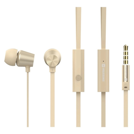 SWISSTEN EARBUDS DYNAMIC YS500 Sluchadlá zlaté