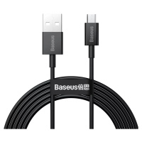 Kábel Baseus Superior Series Cable USB to micro USB, 2A, 2m (black) (6953156208483)