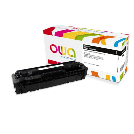 OWA Armor toner pre CANON LBP 611Cn, 613Cdw, 631Cn, 633Cdw, MFP635Cx, 2800 ks., čierna/čierna (C