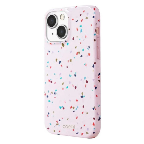 Kryt UNIQ case Coehl Terrazzo iPhone 13 6,1" blush pink (UNIQ-IP6.1HYB(2021)-TEZPNK)