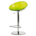 PEDRALI - Barová stolička GLISS 970 DS - transparentná zelená