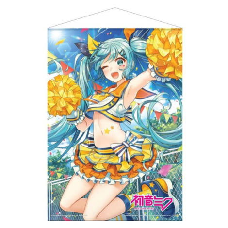 Plátený plagát Hatsune Miku - Cheerleader (Summer) 50 x 70 cm