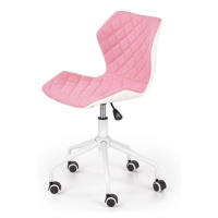 Sconto Detská stolička SUZAAN 1 ružová/biela