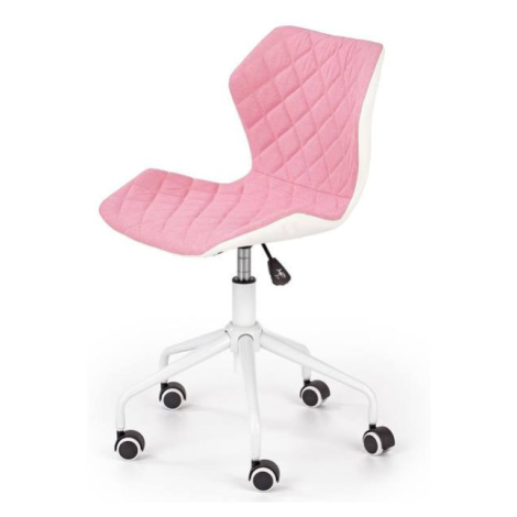 Sconto Detská stolička SUZAAN 1 ružová/biela Houseland