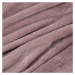 Hebká ružová deka CINDY5 s reliéfnym vzorom 70x160 cm