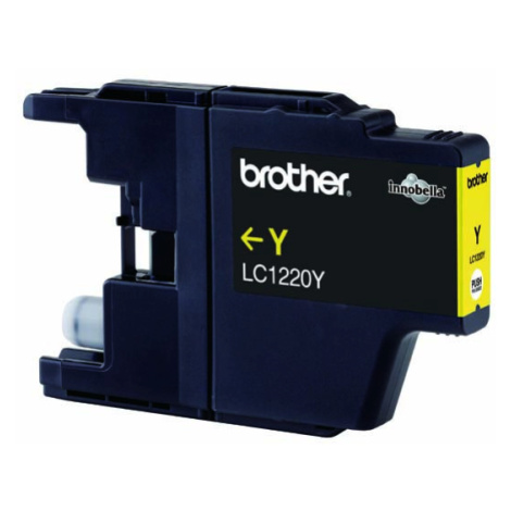 Brother LC-1220Y žltá (yellow) originálna cartridge