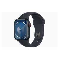 Apple Watch S9 Cell/41mm/Midnight/Šport Band/Midnight/-M/L