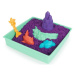 KINETIC SAND KRABICA TEKUTÉHO PIESKU S PODLOŽKOU FIALOVÁ