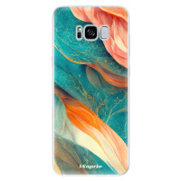 Odolné silikónové puzdro iSaprio - Abstract Marble - Samsung Galaxy S8