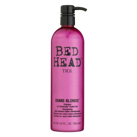 Tigi Bed Head Dumb Blonde Shampoo 750ml (Šampón pre poškodené vlasy)