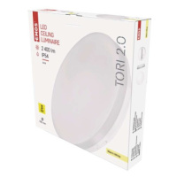 EMOS LED ZM4122 biele TORI kruh teplá biela IP54 24W