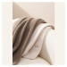 Jemná krémová Boucle deka 130 x 170 cm