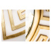LuxD Nástenné zrkadlo Leonel, zlaté,   x  21064