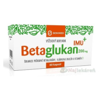 SENIMED Betaglukan 200 mg IMU + s vlákninou a vitamínom D, 60 ks