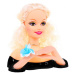 mamido Česacia hlava bábiky na štylizáciu účesu Blond