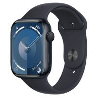 Apple Watch Series 9 GPS 45mm Midnight, MR9A3QC/A (M/L)