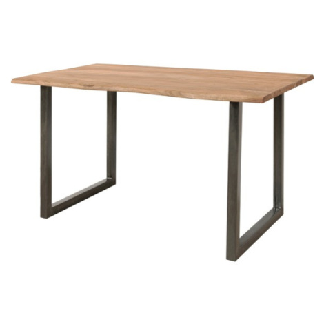Sconto Jedálenský stôl GURU akácia stone, 160x90 cm Houseland