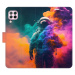 Flipové puzdro iSaprio - Astronaut in Colours 02 - Huawei P40 Lite