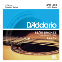 D'Addario EZ940 80/15 Bronze Light - .010 - .050