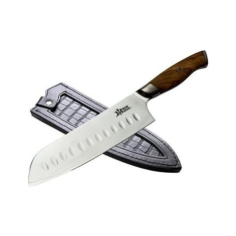 Macemaker Venice SanMai Santoku s koženým puzdrom