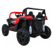 mamido Detské elektrické autíčko Buggy UTV Strong 24V nafukovacie kolesá červené