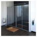 DRAGON sprchové dvere 1700mm, číre sklo GD4870