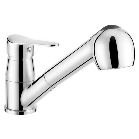 BWO Páková kuchynská vysokotlaková vodovodná batéria Bolzano so spŕškou riadu