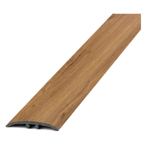 Podlahová přechodová lišta Multi Canmore, 1200x40 mm, hnědá, Egibi