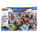 Trefl Puzzle TREFL Puzzle Super Shape XL Avengers 104 dielikov